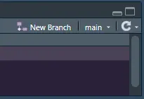 New Branch Button